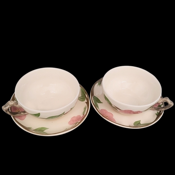 Franciscan Desert Rose teacup & saucer set made in China year 2004-2011 - Picture 7 of 7